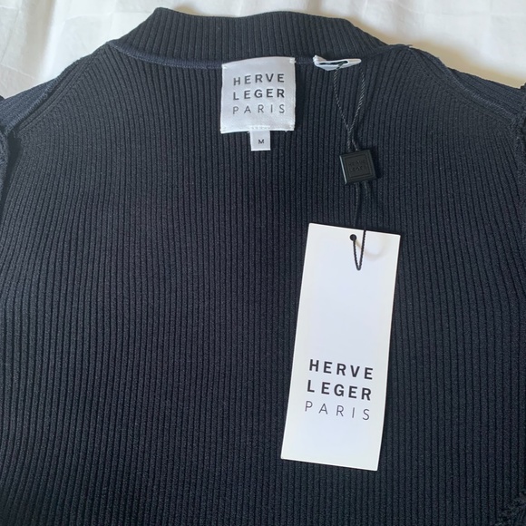 💗 HOST PICK 💗   NWT Herve Leger Paris Pencil Skirt & Peplum Top - Picture 14 of 16